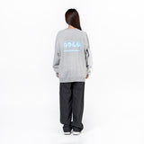 アクメドラビ(acme' de la vie) CIRCLE LOGO SWEATSHIRT CHARCOAL