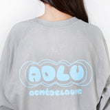 アクメドラビ(acme' de la vie) CIRCLE LOGO SWEATSHIRT CHARCOAL