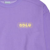 アクメドラビ(acme' de la vie) CIRCLE LOGO SWEATSHIRT LIGHT PURPLE