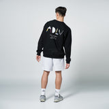 アクメドラビ(acme' de la vie)  PROTRACTOR LOGO SWEATSHIRT BLACK