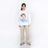 アクメドラビ(acme' de la vie) STRAP TWILL COTTON PANTS BEIGE