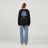 アクメドラビ(acme' de la vie) A LOGO MONOGRAM PATTERN DENIM PANTS BLUE