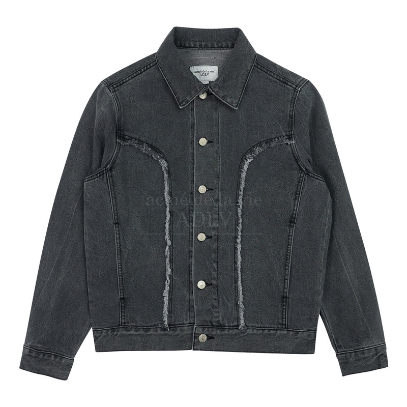 アクメドラビ(acme' de la vie) WESTERN DENIM JACKET BLACK