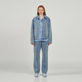 アクメドラビ(acme' de la vie)  WESTERN DENIM PANTS BLUE