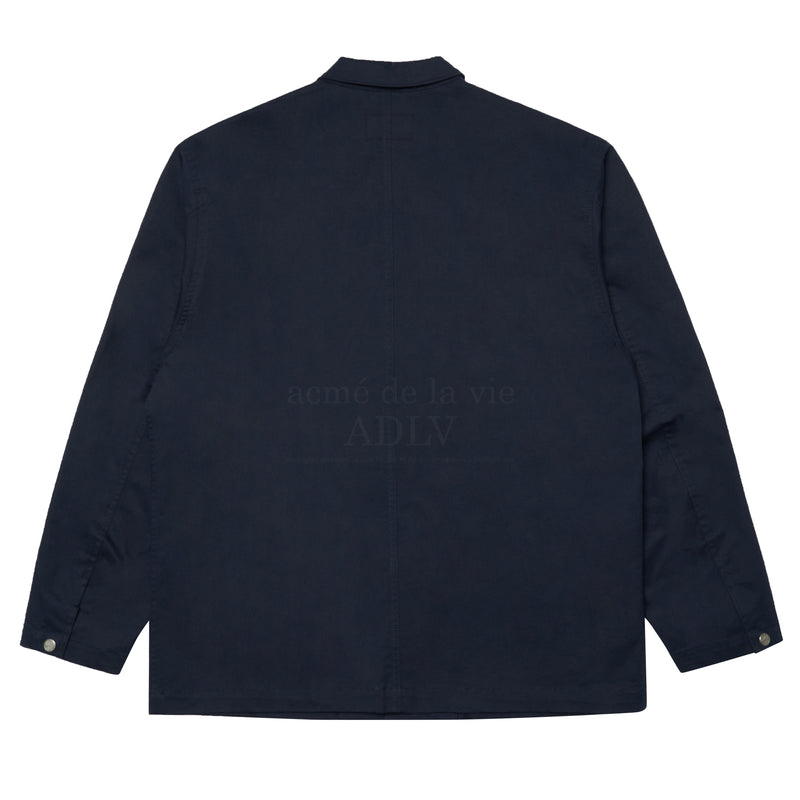 アクメドラビ(acme' de la vie) A LOGO CASUAL BLAZER JACKET NAVY