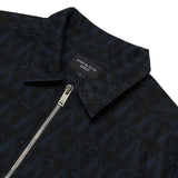 アクメドラビ(acme' de la vie) A LOGO MONOGRAM PATTERN WOVEN JACKET BLACK