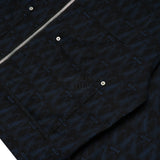 アクメドラビ(acme' de la vie) A LOGO MONOGRAM PATTERN WOVEN JACKET BLACK