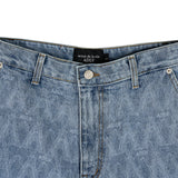 アクメドラビ(acme' de la vie) A LOGO MONOGRAM PATTERN DENIM PANTS BLUE