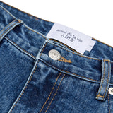 アクメドラビ(acme' de la vie) CAT BRUSH WASHING DENIM PANTS BLUE