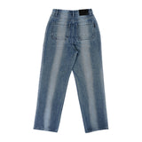 アクメドラビ(acme' de la vie) STRIPE BRUSH WASHING DENIM PANTS BLUE