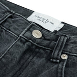 アクメドラビ(acme' de la vie)  WESTERN DENIM PANTS BLACK