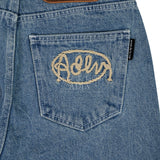 アクメドラビ(acme' de la vie)  WESTERN DENIM PANTS BLUE