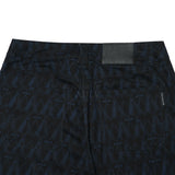 アクメドラビ(acme' de la vie) A LOGO MONOGRAM PATTERN WOVEN PANTS BLACK