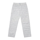 アクメドラビ(acme' de la vie) A LOGO MONOGRAM PATTERN WOVEN PANTS GREY