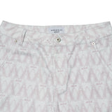 アクメドラビ(acme' de la vie) A LOGO MONOGRAM PATTERN WOVEN PANTS GREY