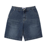 アクメドラビ(acme' de la vie) SIDE ZIPPER DENIM SHORT PANTS BLUE