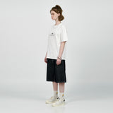 アクメドラビ(acme' de la vie) BACK SPREAD SLOGAN SHORT SLEEVE T-SHIRT PINK