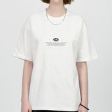 アクメドラビ(acme' de la vie) BACK SPREAD SLOGAN SHORT SLEEVE T-SHIRT PINK