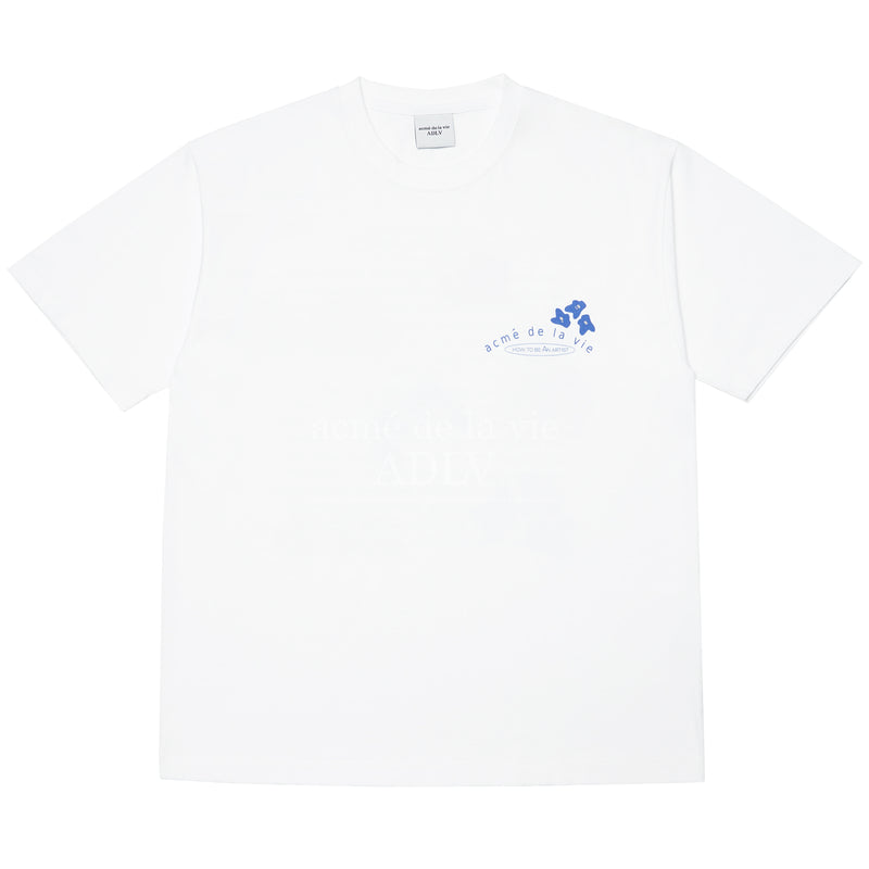 アクメドラビ(acme' de la vie) HOW TO BE SHORT SLEEVE T-SHIRT WHITE