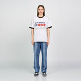 アクメドラビ(acme' de la vie) COLORS SCHEME SETUP SHORT SLEEVE T-SHIRT BROWN