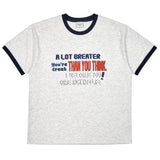 アクメドラビ(acme' de la vie) COLORS SCHEME SETUP SHORT SLEEVE T-SHIRT NAVY