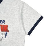 アクメドラビ(acme' de la vie) COLORS SCHEME SETUP SHORT SLEEVE T-SHIRT NAVY