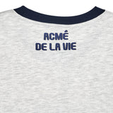 アクメドラビ(acme' de la vie) COLORS SCHEME SETUP SHORT SLEEVE T-SHIRT NAVY