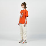 アクメドラビ(acme' de la vie) FRONT HEART LOGO SHORT SLEEVE T-SHIRT ORANGE