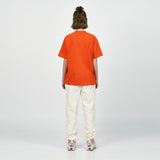 アクメドラビ(acme' de la vie) FRONT HEART LOGO SHORT SLEEVE T-SHIRT ORANGE