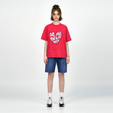 アクメドラビ(acme' de la vie) FRONT HEART LOGO SHORT SLEEVE T-SHIRT PINK