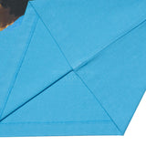 アクメドラビ(acme' de la vie) MILK COW SHORT SLEEVE T-SHIRT SKYBLUE