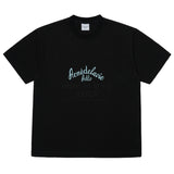 アクメドラビ(acme' de la vie) MUSHROOM FANTASY SHORT SLEEVE T-SHIRT BLACK