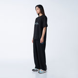 アクメドラビ(acme' de la vie) MUSHROOM FANTASY SHORT SLEEVE T-SHIRT BLACK