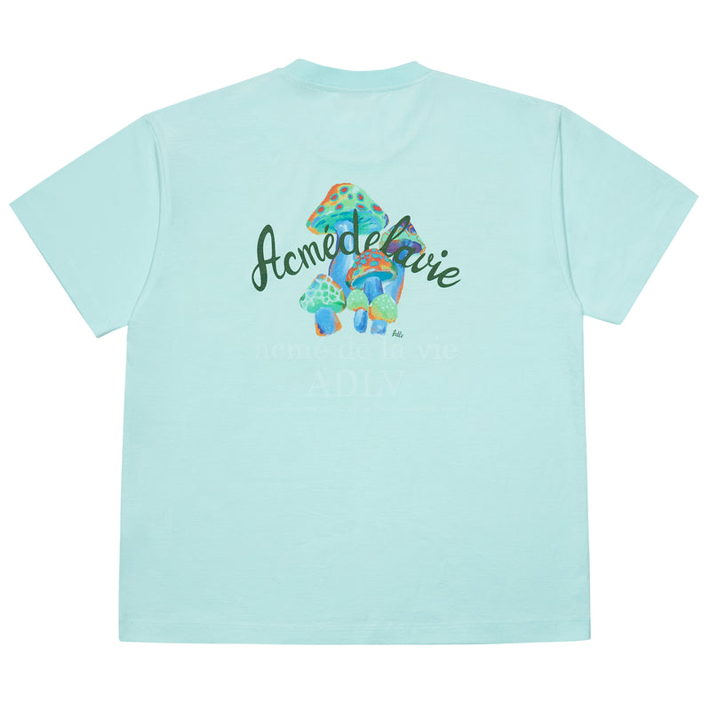 アクメドラビ(acme' de la vie) MUSHROOM FANTASY SHORT SLEEVE T-SHIRT MINT