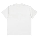 アクメドラビ(acme' de la vie) SLOGAN OLD SCHOOL SHORT SLEEVE T-SHIRT WHITE