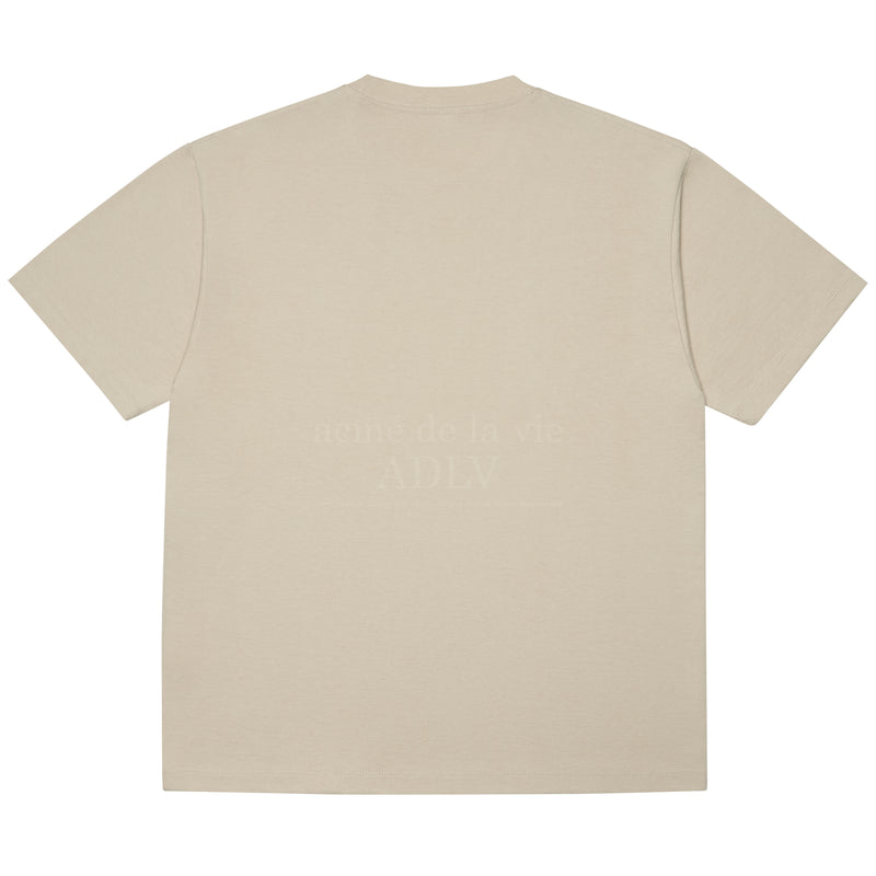 アクメドラビ(acme' de la vie) TEDDY BEAR DOLL FRIENDS SHORT SLEEVE T-SHIRT BEIGE
