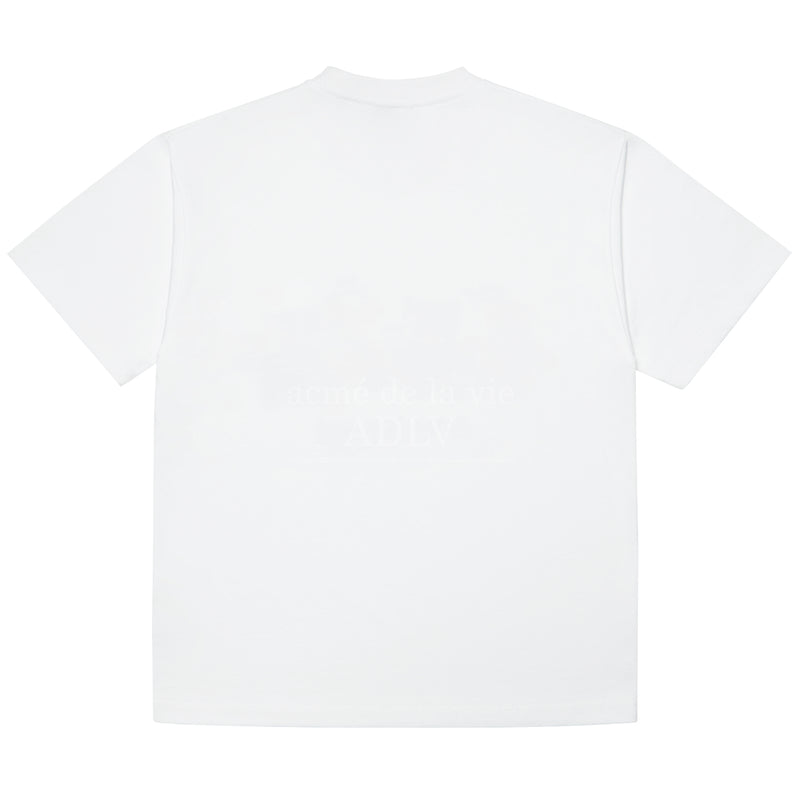 アクメドラビ(acme' de la vie) TEDDY BEAR DOLL FRIENDS SHORT SLEEVE T-SHIRT WHITE