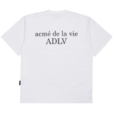 アクメドラビ(acme' de la vie) BABY FACE TELEPHONE BABY SHORT SLEEVE T-SHIRT R WHITE
