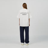 アクメドラビ(acme' de la vie) BABY FACE TELEPHONE BABY SHORT SLEEVE T-SHIRT R WHITE