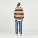 アクメドラビ(acme' de la vie) STRIPE BRUSH WASHING DENIM PANTS BLUE