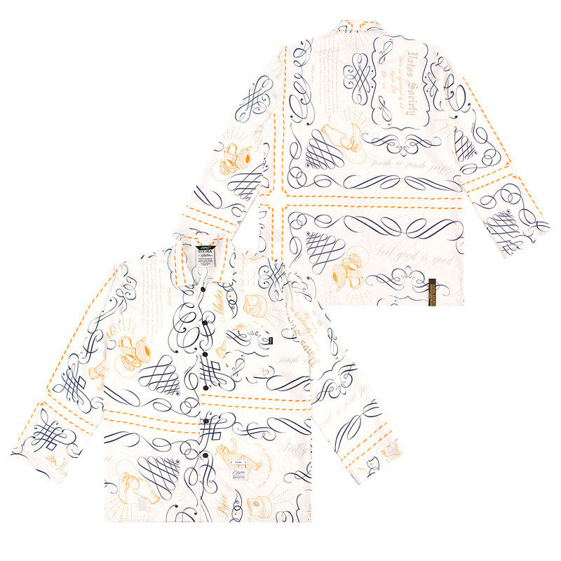 STIGMA(スティグマ)   MASTERPIECE RAYON PAJAMA SHIRTS IVORY