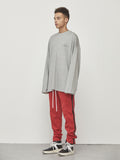 ディープリーク(DPRIQUE) OVERSIZED LONG SLEEVE T-SHIRT - GREY