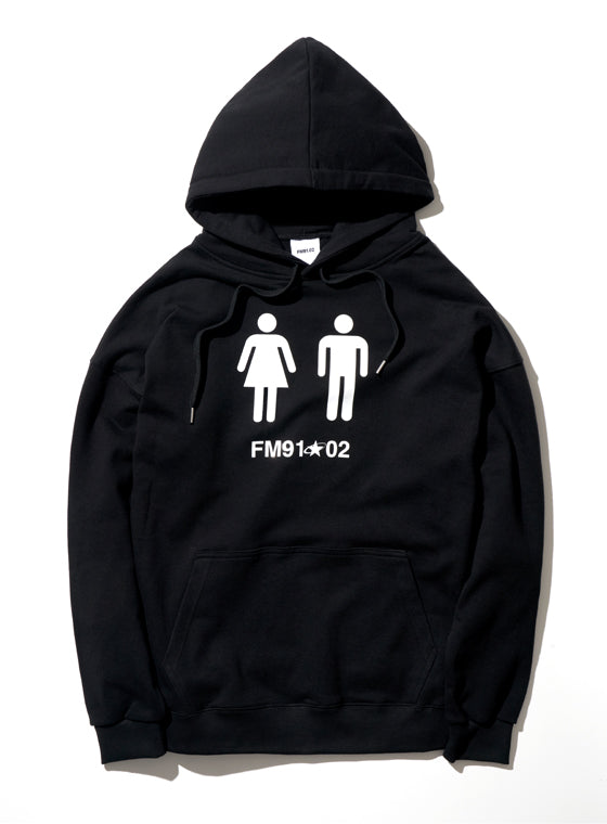 FM91.02 (エフエム91.02)　F+M HOODY black