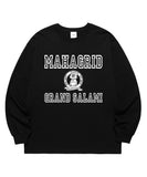mahagrid (マハグリッド)  JIMMY LS TEE [BLACK]
