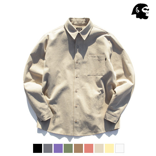 パーステップ(PERSTEP) Pigment loose fit shirt 9種 SMLS4058