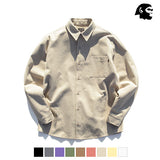 パーステップ(PERSTEP) Pigment loose fit shirt 9種 SMLS4058