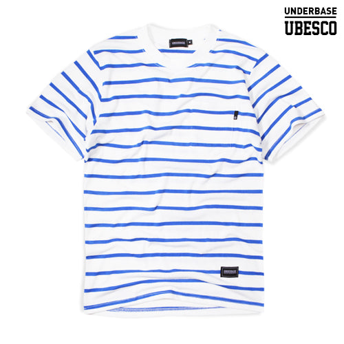 ユベスコ(UBESCO) UNICON POCKET S/T SHORT SLEEVE BLUE KHST0482