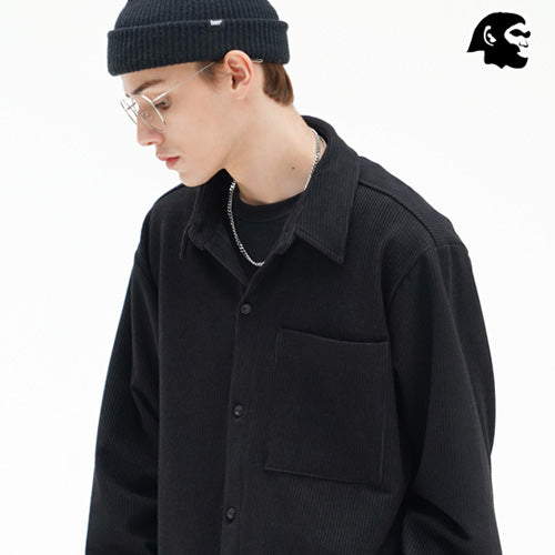 パーステップ(PERSTEP) New black embo stripe  shirt 4種 SMLS4305