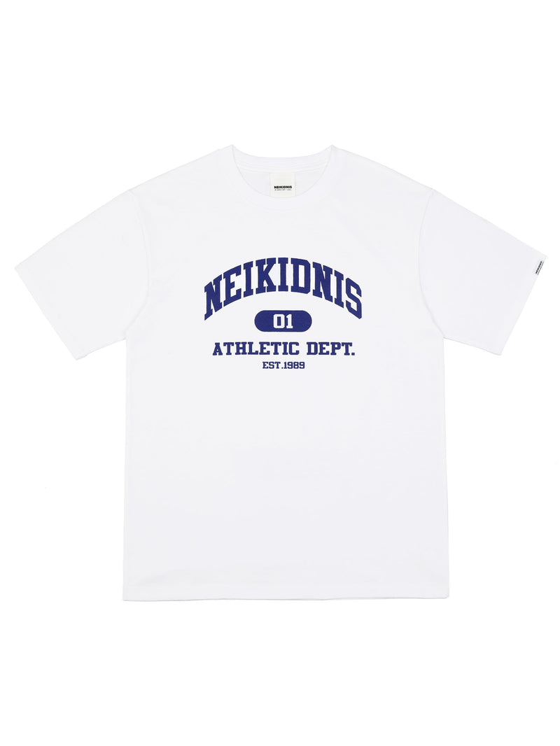 ネイキドニス(NEIKIDNIS) VARSITY TEE / WHITE