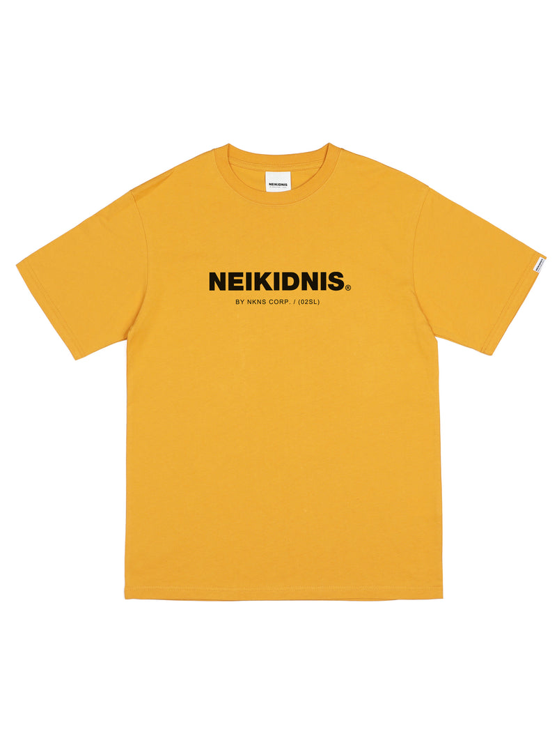 ネイキドニス(NEIKIDNIS) STANDARD TEE / YELLOW